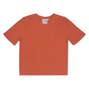 Jungmaven Silverlake Cropped Tee - Rooibos Tea